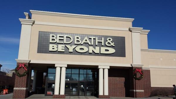 Front of store during Christmas!