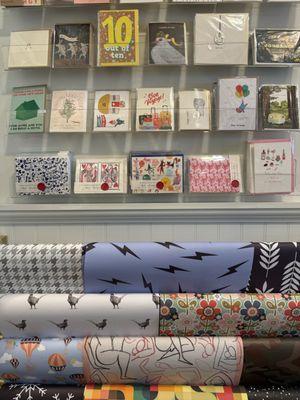 Wrapping and cards galore