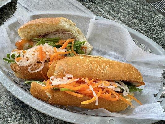 Cold cut bahn mi