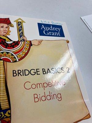 Bridge class: Competitive Bidding