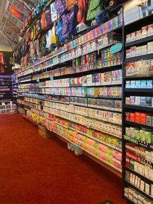 Mega tobacco vape & wireless