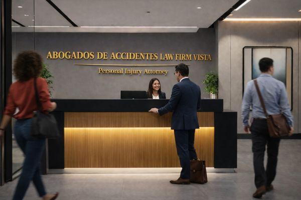 Abogados de Accidentes Law Firm Vista_Entrance Business Hours