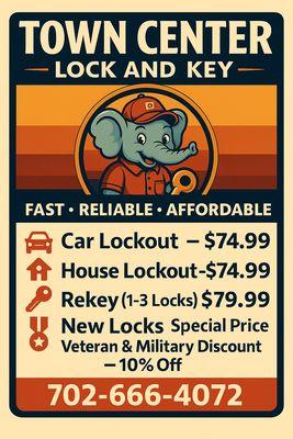 Town Center Lock & Key