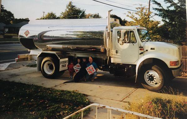 Many happy years since I bought this new truck. Feels like yesterday. We just had our 40 year anniversary in business and say thank you !