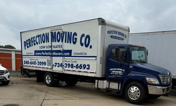 Perfection moving co truck