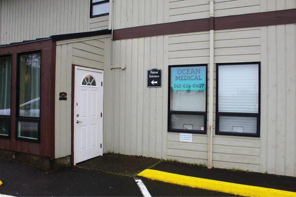 Front door to the clinic. Same parking lot as the DMV
