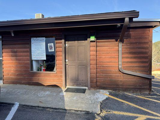 New Location in Evergreen (Front of Shop)