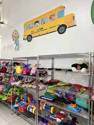 Toy section