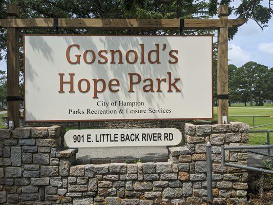 Gosnold's Hope Park, Hampton