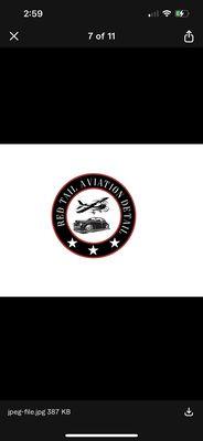 Red Tail Aviation Detail