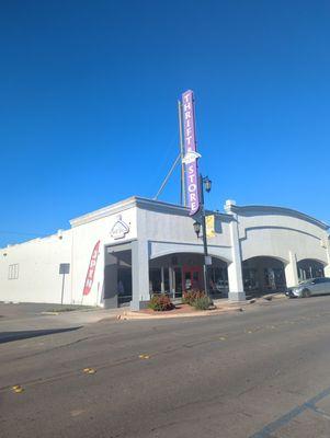 Exterior signage of Womanhaven