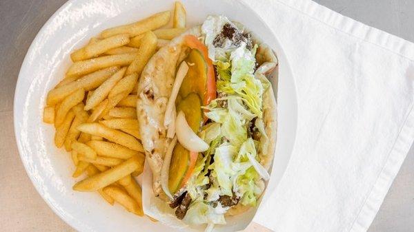 Gyro sandwich