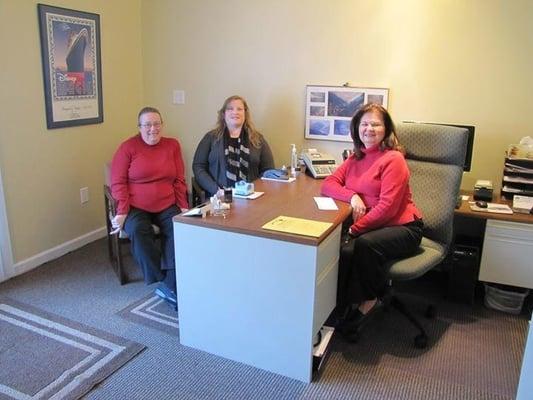 Stephanie, Wanetta and Beth (left to right)