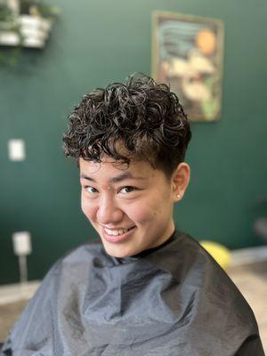 Perms are making a come back.