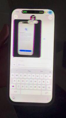 Green and pink lines popped up on my screen from getting my screen replaced here.