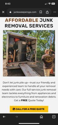 We remove junk haul junk