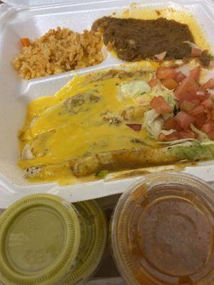 Cheese Enchiladas Tex Mex