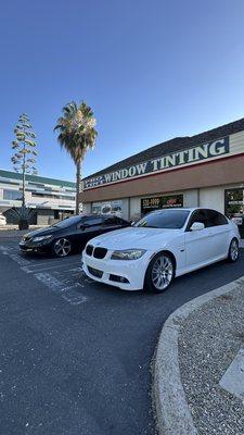 Vehicles tinted at pro tint