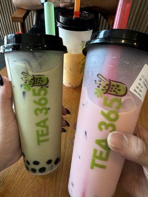 M10.Matcha F9. Strawberry Lychee