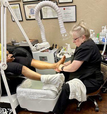 Me-Joyce Donnell, doing what I love.