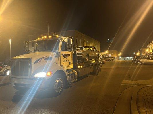 Looking good towing in sycamore