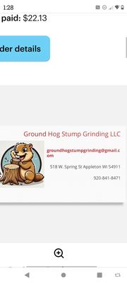 Ground Hog Stump Grinding