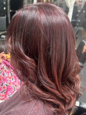 No bleach highlights!
By Cindy