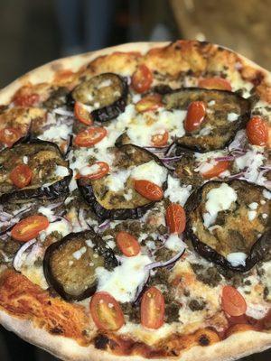 Eggplant Pizza