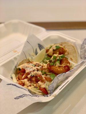 Lobster and Shrimp tacos