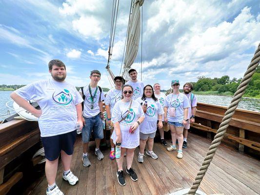 Visiting Historic St. Mary's City.