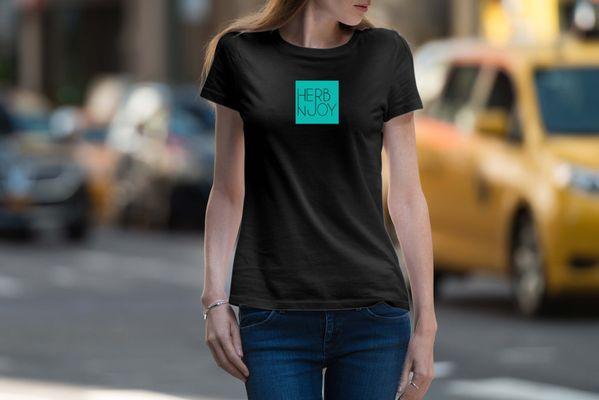 HerbNJoy merch - Black T-shirt
