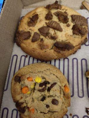 Reese's peanut butter cup cookie. Reese's cookie