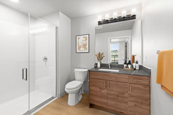 Bathroom with shower