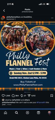 Philly Flannel Festival