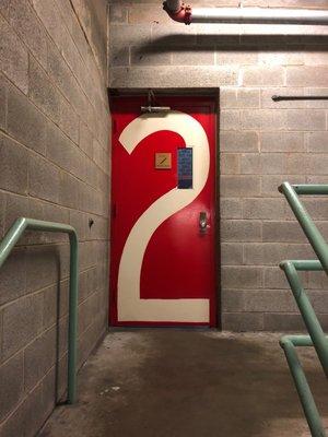 The floor doors are memorable