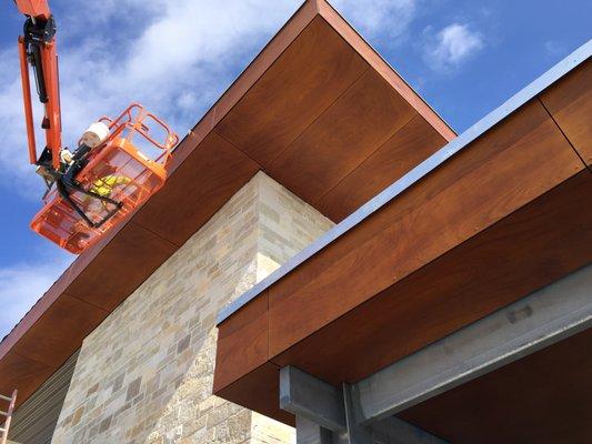 Prodema Panel and Ballast Roof installation (new construction)