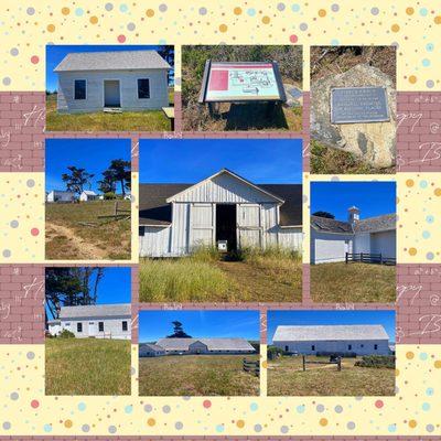 Montage of images from Pierce Point Ranch