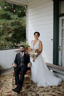 First look/before ceremony