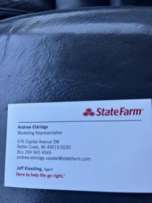 The go to person at STATE FARM AND HE IS THE BEST
