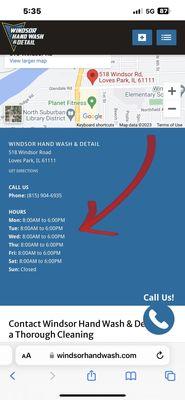 Windsor Hand Wash & Detail