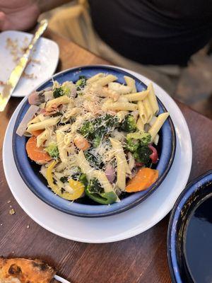 Shrimp and Scallop Primavera