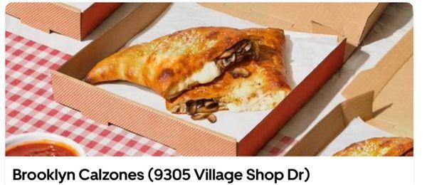 This is what is advertised online as their calzone.