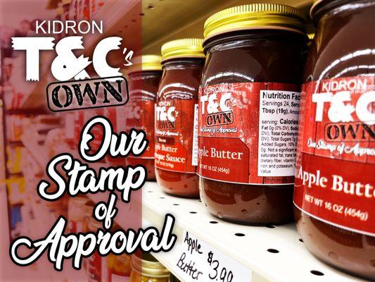 Find our awesome assortment of our very own private label products -T&C's Own: Our Stamp of Approval