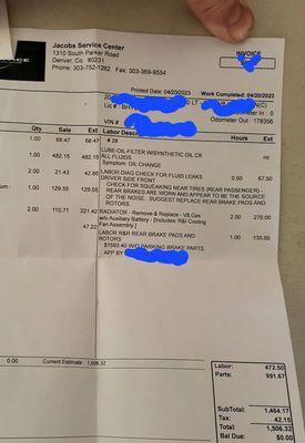 Jacobs Service Center