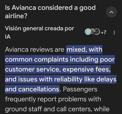 All the reviews are bad for this poor airline