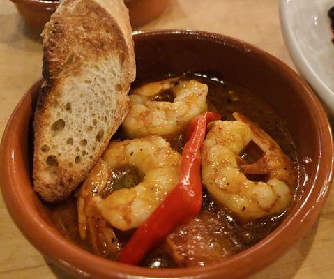 Shrimp sagamaki apertivo hour small plate
