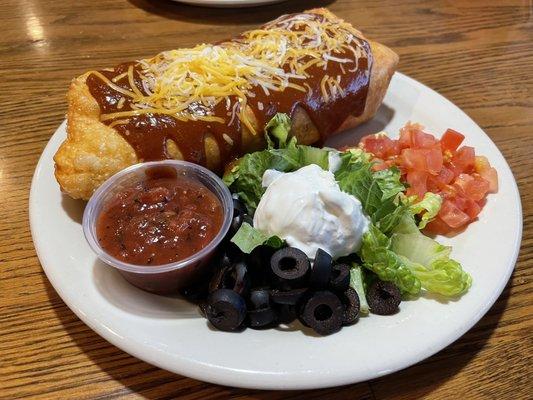 Chimichanga. So good.