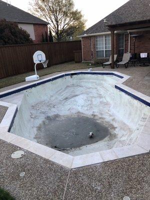 Tiling and Coping Installed