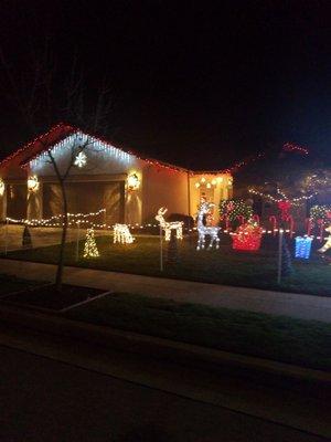 Clovis Festival Of Lights - Santa Claus Lane