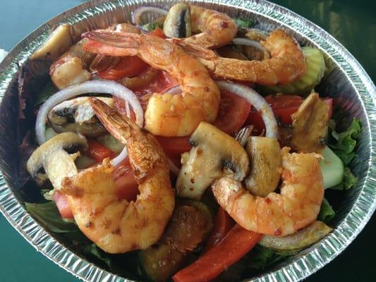 Best shrimp salad! Very hearty a tasty.